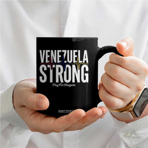 Venezuela Strong Venezuelan Heartbeat Coffee Mug Solidarity Resilience Hope and Prayer TS02 Print Your Wear