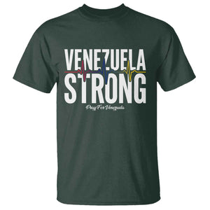 Venezuela Strong Venezuelan Heartbeat T Shirt Solidarity Resilience Hope and Prayer