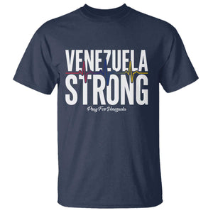 Venezuela Strong Venezuelan Heartbeat T Shirt Solidarity Resilience Hope and Prayer