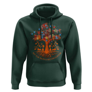 Orange Shirt Day Hoodie Every Child Native American Day for Truth and Reconciliation TS02 Dark Forest Green Print Your Wear