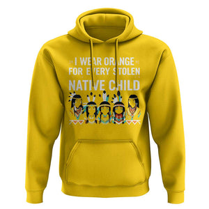 Orange Shirt Day Hoodie I Wear Orange For Every Stolen Native Child Indigenous American Indian TS02 Daisy Print Your Wear