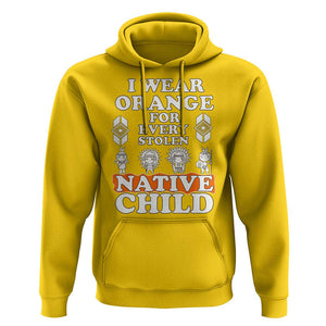 Orange Shirt Day Hoodie I Wear Orange For Every Stolen Native Child American Indian TS02 Daisy Print Your Wear