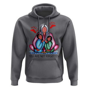 Orange Shirt Day Hoodie You Are Not Forgotten Native American Child TS02 Charcoal Print Your Wear