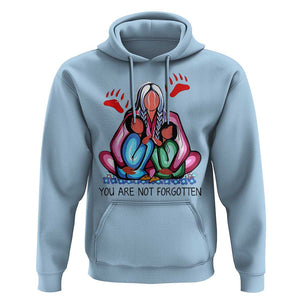 Orange Shirt Day Hoodie You Are Not Forgotten Native American Child TS02 Light Blue Print Your Wear