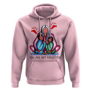 Orange Shirt Day Hoodie You Are Not Forgotten Native American Child TS02 Light Pink Print Your Wear