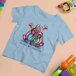 Orange Shirt Day T Shirt For Kid You Are Not Forgotten Native American Child TS02 Light Blue Print Your Wear