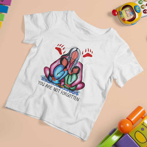 Orange Shirt Day T Shirt For Kid You Are Not Forgotten Native American Child TS02 White Print Your Wear