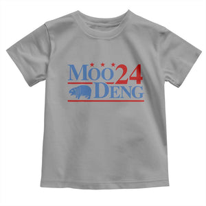 Baby Hippo Moo Deng 2024 Baby Shirt Pygmy Hippopotamus TS02 Sport Gray Print Your Wear