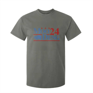 Baby Hippo Moo Deng 2024 T Shirt For Kid Pygmy Hippopotamus TS02 Military Green Print Your Wear