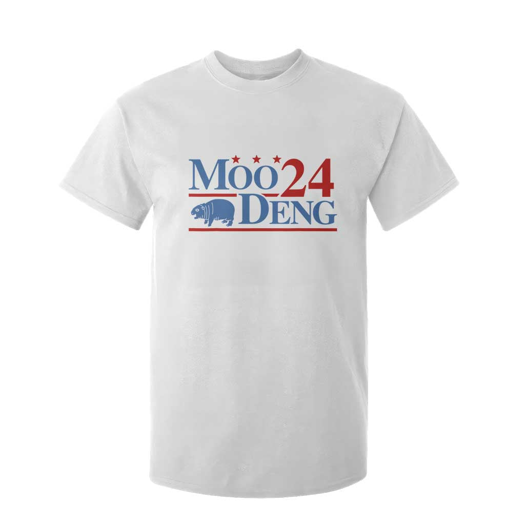 Baby Hippo Moo Deng 2024 T Shirt For Kid Pygmy Hippopotamus TS02 White Print Your Wear