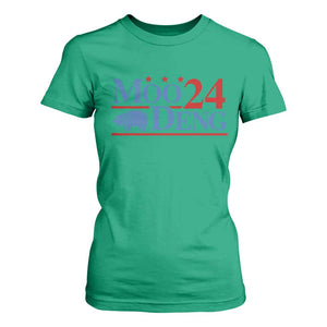 Baby Hippo Moo Deng 2024 T Shirt For Women Pygmy Hippopotamus TS02 Irish Green Print Your Wear