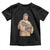 Jesus Loves Moo Deng Baby Shirt Bouncy Pig Cute Pygmy Hippo Meme TS02 Black Print Your Wear