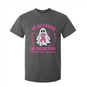 Breast Cancer Awareness T Shirt For Kid In October We Wear Pink TS02 Dark Heather Print Your Wear