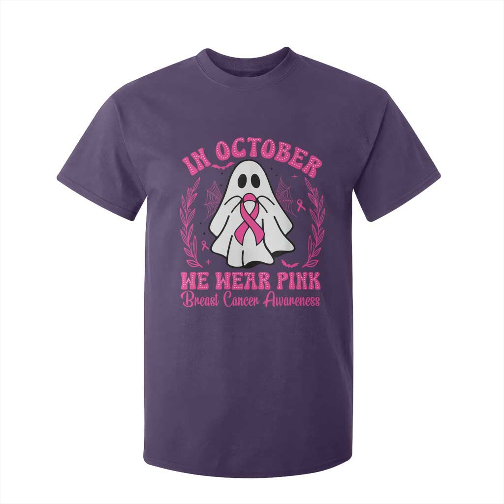 Breast Cancer Awareness T Shirt For Kid In October We Wear Pink TS02 Purple Print Your Wear