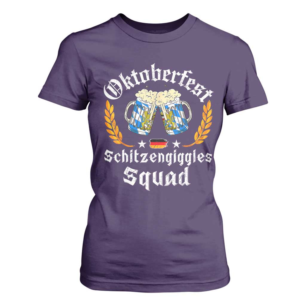 Oktoberfest Squad T Shirt For Women Bavarian Festival Munich Beer TS02 Purple Print Your Wear