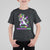 Mardi Gras T Shirt For Kid Let The Shenanigans Begin Dabbing Unicorn Costume TS02 Black Printyourwear