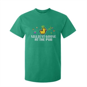 Funny St Patricks Day T Shirt For Kid Silliest Goose At The Pub Funny St. Patricks Day TS02 Irish Green Print Your Wear