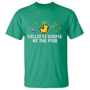 Funny St Patricks Day T Shirt Silliest Goose At The Pub Funny St. Patricks Day TS02 Irish Green Print Your Wear
