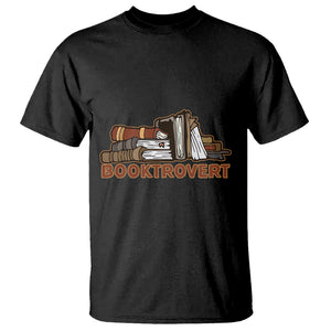 Funny Book Lover T Shirt Booktrovert Definition Books Reader Reading TS02 Black Printyourwear
