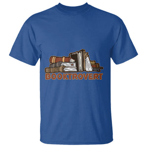 Funny Book Lover T Shirt Booktrovert Definition Books Reader Reading TS02 Royal Blue Printyourwear