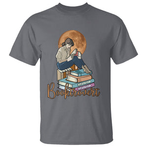 Funny Book Lover T Shirt Booktrovert Girl Books Reader Reading TS02 Charcoal Printyourwear