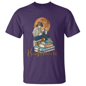 Funny Book Lover T Shirt Booktrovert Girl Books Reader Reading TS02 Purple Printyourwear