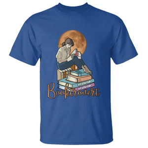 Funny Book Lover T Shirt Booktrovert Girl Books Reader Reading TS02 Royal Blue Printyourwear