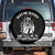 Reading Skeleton Spare Tire Cover Buy Me Books And Tell Me To STFUATTDLAGG Funny Smut Reader TS02 No hole Black Print Your Wear