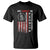 No Kings In America T Shirt Retro Freedom American Betsy Ross Flag TS02 Black Print Your Wear