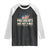 Presidents Are Not Kings Raglan Shirt Since 1776 American Flag TS02 Black White Print Your Wear