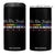 No Kings In America 4 in 1 Can Cooler Tumbler We The People TS02 One Size: 16 oz Black Print Your Wear