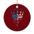 No Kings In America Ceramic Ornament Dripping Crown TS02 1pc Red Print Your Wear