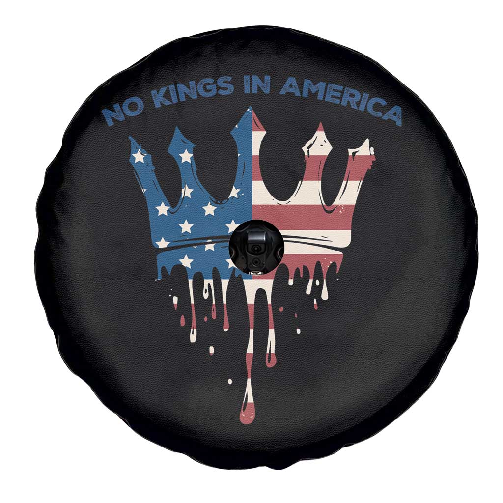 No Kings In America Spare Tire Cover Dripping Crown TS02 Print Your Wear