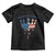 No Kings In America Toddler T Shirt Dripping Crown TS02 Black Print Your Wear