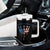 No Kings In America Tumbler With Handle Dripping Crown TS02 Print Your Wear