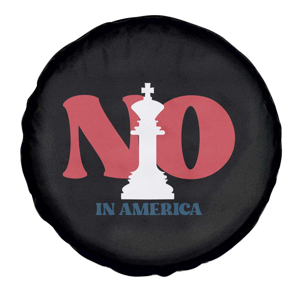 No Kings In America Chess Spare Tire Cover White King TS02 Print Your Wear