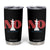 No Kings In America Chess Tumbler Cup White King TS02 Black Print Your Wear