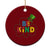 Lucky Shamrock Be Kind Ceramic Ornament Autism Leprechaun St Patricks Day TS02 1pc Red Print Your Wear