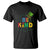 Lucky Shamrock Be Kind T Shirt Autism Leprechaun St Patricks Day TS02 Black Print Your Wear