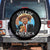 Funny Trump Gulf Of USA Spare Tire Cover Mexico Sombrebro Tacos US 2025 TS02 No hole Black Print Your Wear