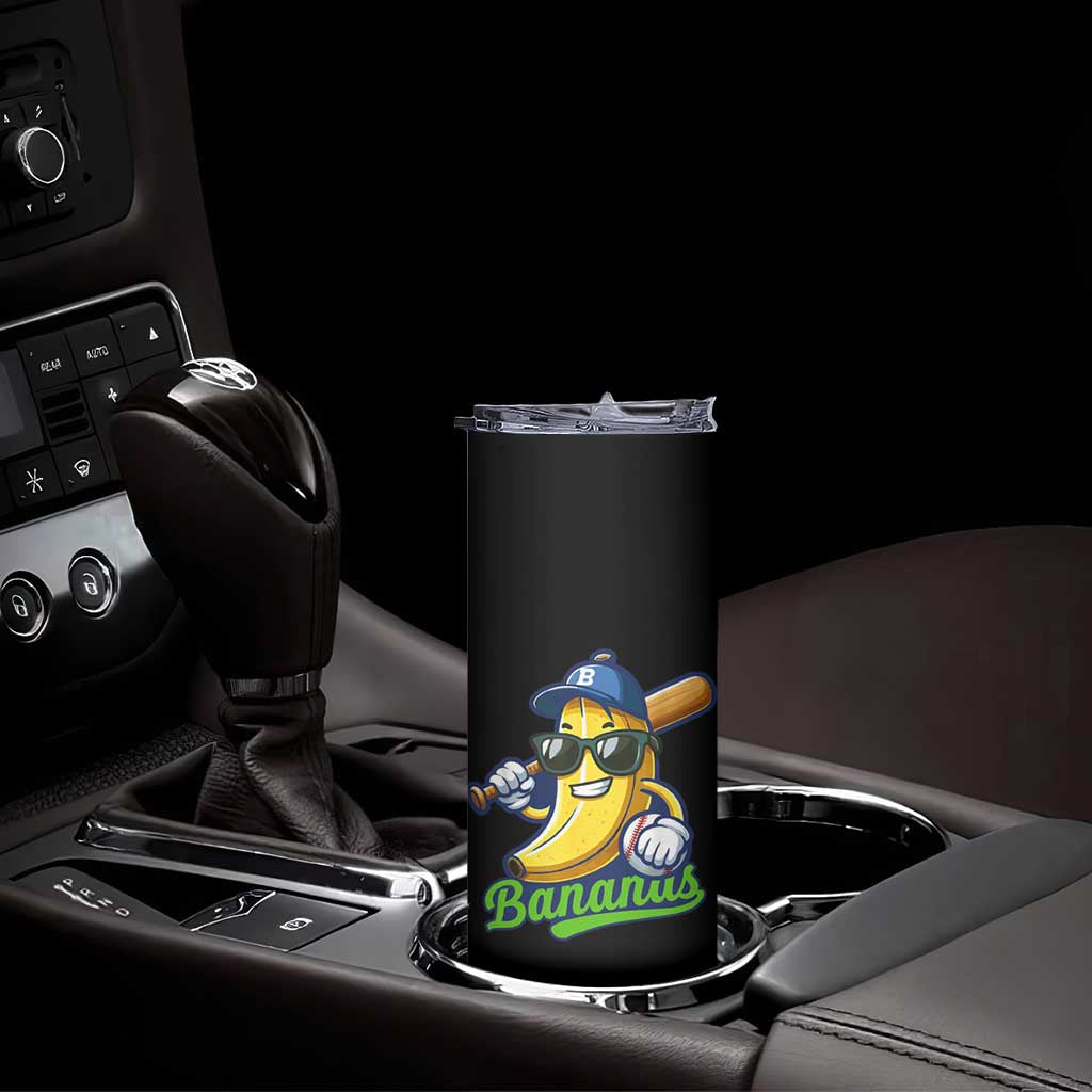 Cute Banana Graphics Skinny Tumbler Funny Sports Baseball Lover TS02 Print Your Wear