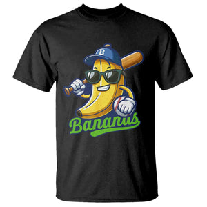 Cute Banana Graphics T Shirt Funny Sports Baseball Lover TS02 Black Print Your Wear