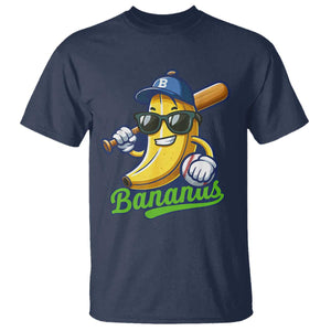 Cute Banana Graphics T Shirt Funny Sports Baseball Lover TS02 Navy Print Your Wear