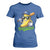 Cute Banana Graphics T Shirt For Women Funny Sports Baseball Lover TS02 Royal Blue Print Your Wear