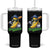 Cute Banana Graphics Tumbler With Handle Funny Sports Baseball Lover TS02 One Size: 40 oz Black Print Your Wear