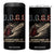 Chainsaw For Bureaucracy 4 in 1 Can Cooler Tumbler Funny DOGE USA Flag TS02 One Size: 16 oz Black Print Your Wear