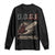 Chainsaw For Bureaucracy Long Sleeve Shirt Funny DOGE USA Flag TS02 Black Print Your Wear