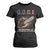 Chainsaw For Bureaucracy T Shirt For Women Funny DOGE USA Flag TS02 Black Print Your Wear
