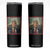 Trump 2025 Skinny Tumbler Long Live The King Patriotic Graphic TS02 Black Print Your Wear