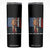 Trump 2025 Skinny Tumbler President Long Live the King American Flag TS02 Black Print Your Wear